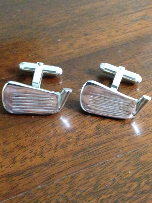 Golf Club Cufflinks