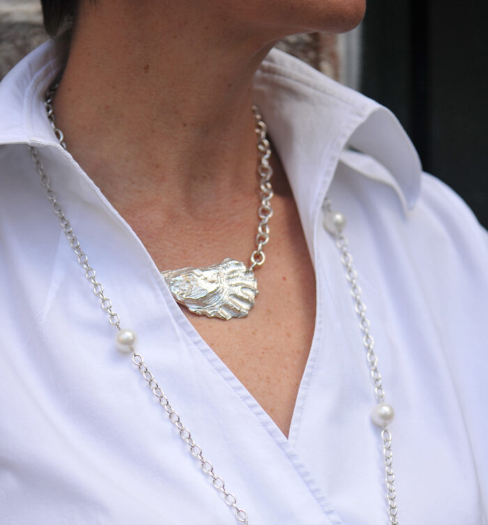 Oyster Shell “Kay” Necklace